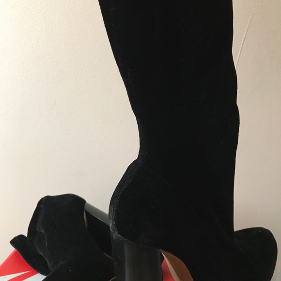 Alexander Wang Alana Velvet Boots - Picture 4 of 8